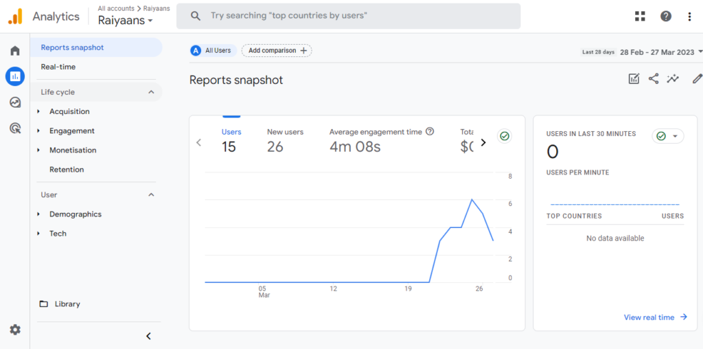 Analyze your data